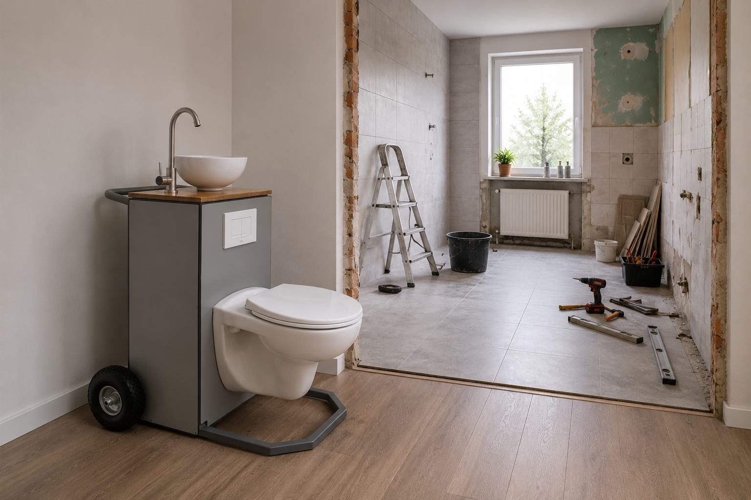 Thunderbox – mobile Toilette